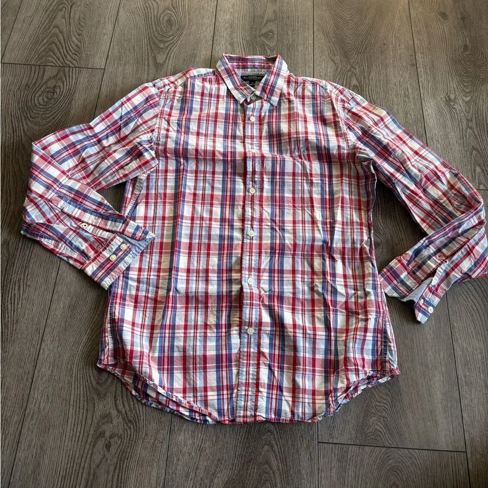 Banana Republic men’s used long sleeve button down shirt
